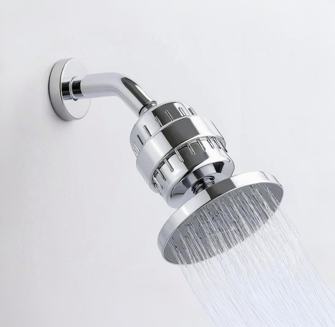 15-Stage Shower Filter – Reduce Frizz, Dry Skin & Dull Hair (Installs In 5min)