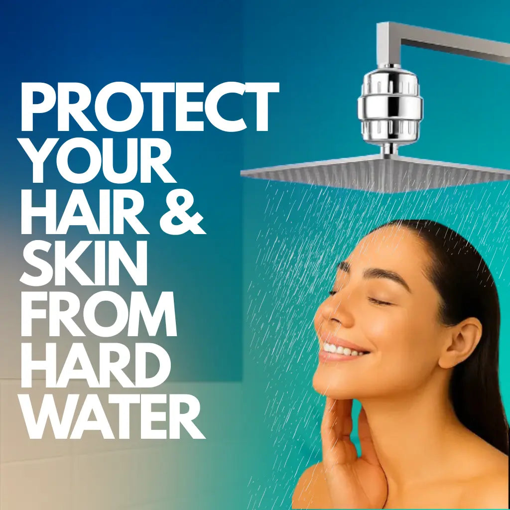 15-Stage Shower Filter – Reduce Frizz, Dry Skin & Dull Hair (Installs In 5min)