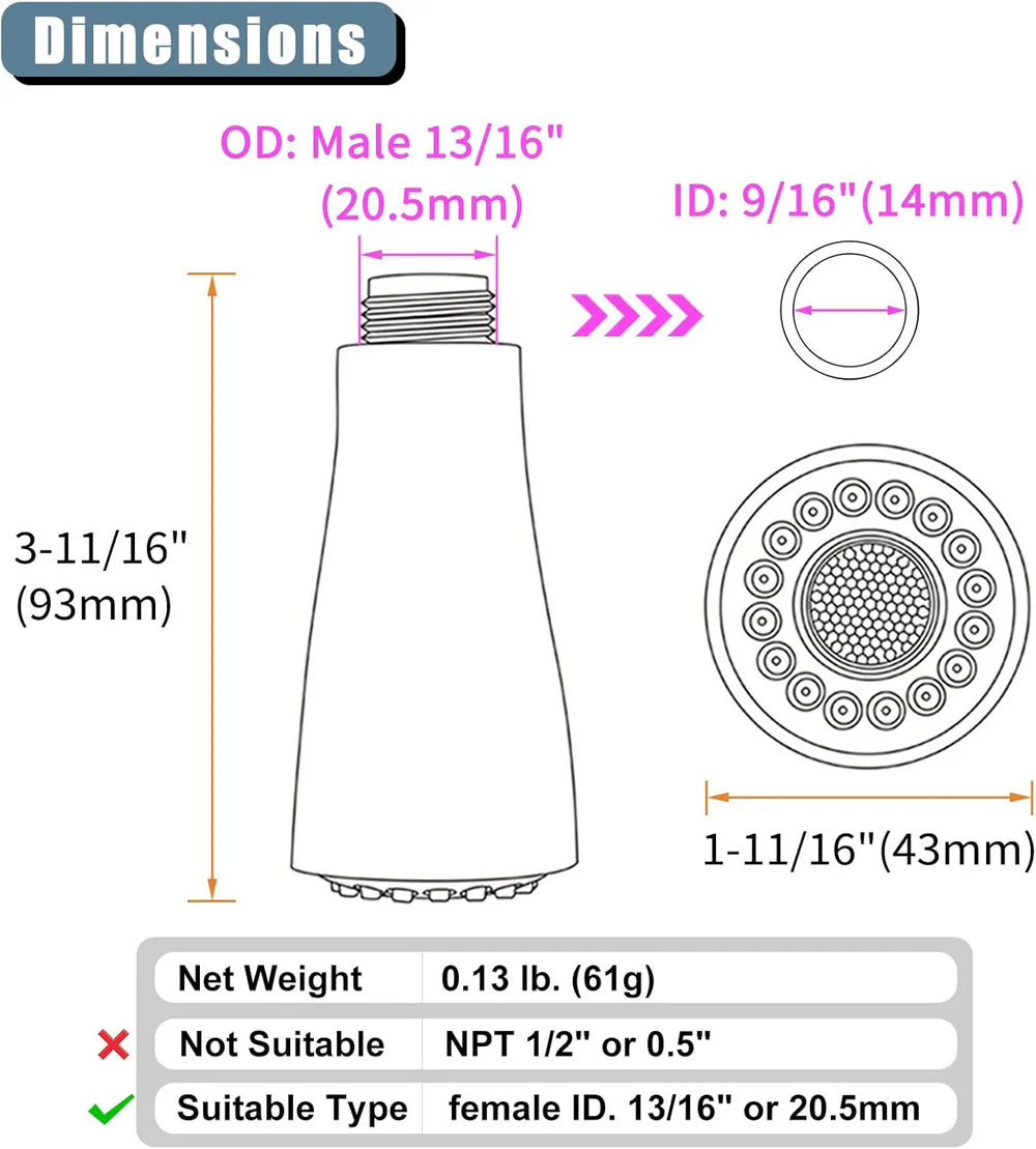 (Demo) Universal Kitchen Faucet