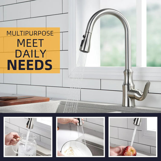 (Demo) Universal Kitchen Faucet